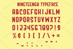 Nineteen68 - Retro Typeface