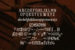 Nirtiery Quentin Vintage Slab Font