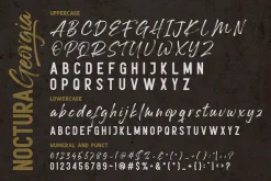 Noctura Georgia - Font Duo