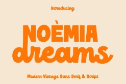 Noemia Dreams | Modern Vintage Font