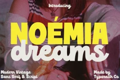 Noemia Dreams | Modern Vintage Font