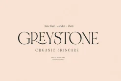 NOIR et BLANC Stylish Serif