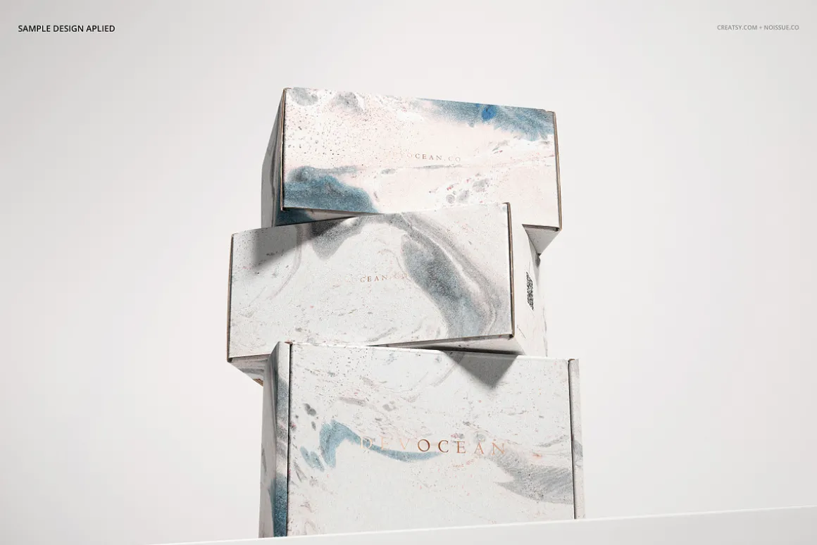 Noissue Mailing Box Mockup Set v.2