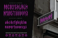 Nortnoh Metal Modern Typeface