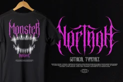 Nortnoh Metal Modern Typeface