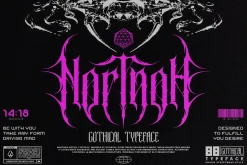 Nortnoh Metal Modern Typeface