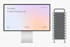 Nostalgia Gradient Backgrounds PSD