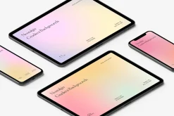 Nostalgia Gradient Backgrounds PSD