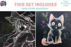 Nostalgic Chalk Brushes