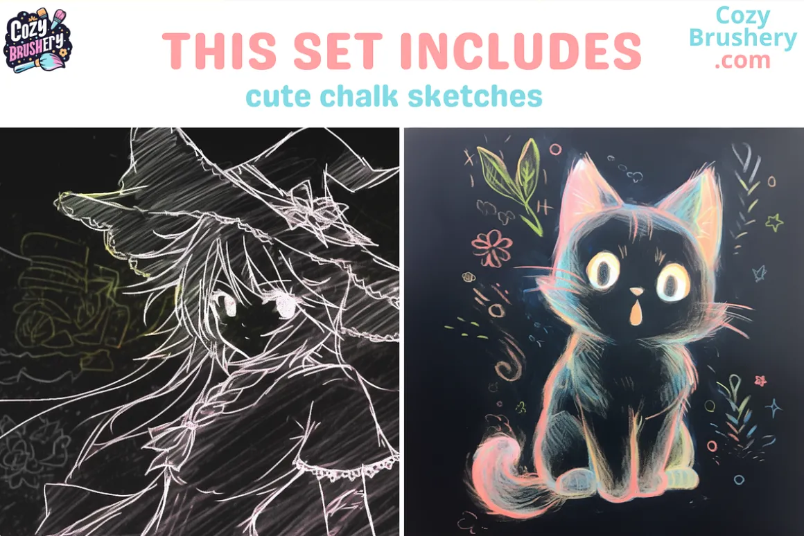 Nostalgic Chalk Brushes