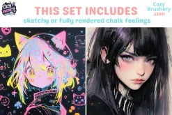 Nostalgic Chalk Brushes