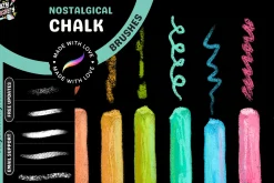 Nostalgic Chalk Brushes