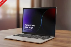 Notebook Office Mockup