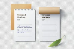 Notepad Mockup