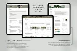 Notion Freelance Dashboard Hub