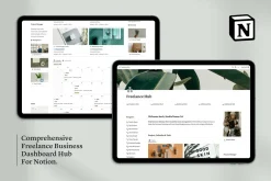 Notion Freelance Dashboard Hub