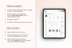 Notion Coaching Business Planner