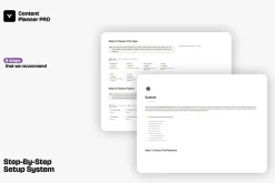 Notion Content Planner PRO