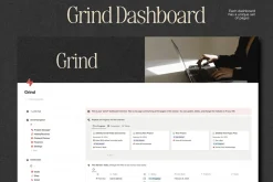 Notion Life Hub Template - Editorial