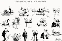 Not Just Wedding: 50 Ink Pack