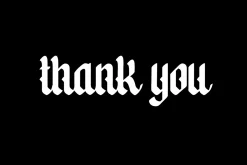 Not Today - Blackletter Script Font