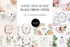 No.1 WHOLE SHOP Graphic Bundle art