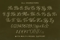Nuances Affection Handwritten Script