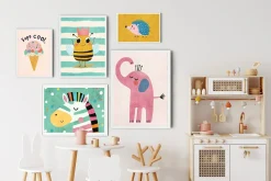 Nursery Art Prints Bundle - 140+