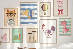 Nursery Art Prints Bundle - 140+
