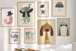 Nursery Art Prints Bundle - 140+