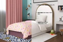 Nursery room Mockup 6 PSD