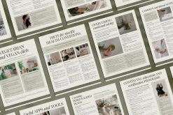 Nutrition Coach Ebook Canva Template