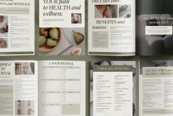 Nutrition Coach Ebook Canva Template