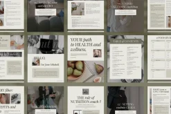 Nutrition Coach Ebook Canva Template