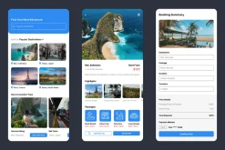 Nuvuri - Travel Mobile App UI Kit