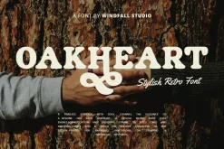 Oakheart - Stylish Retro Font