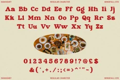 Oakheart - Stylish Retro Font