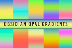 Obsidian Opal Gradients