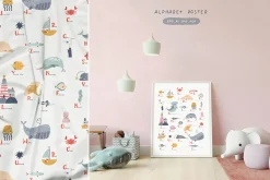 Ocean Life. Nautical Illustrations.