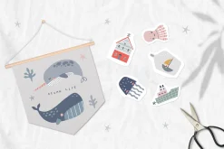 Ocean Life. Nautical Illustrations.