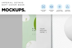 Octavo Softcover Book Mockups