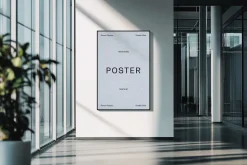 Office Poster Mockup