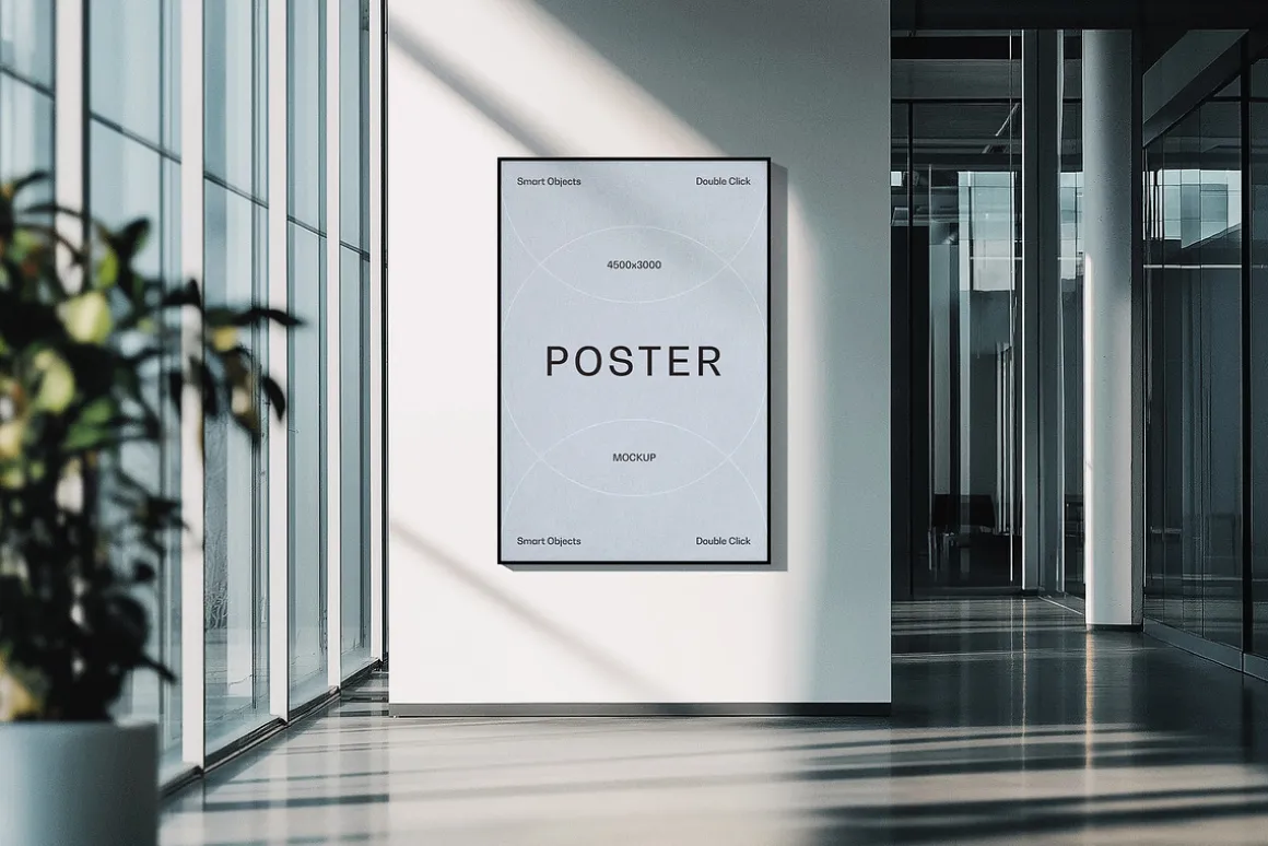 Office Poster Mockup
