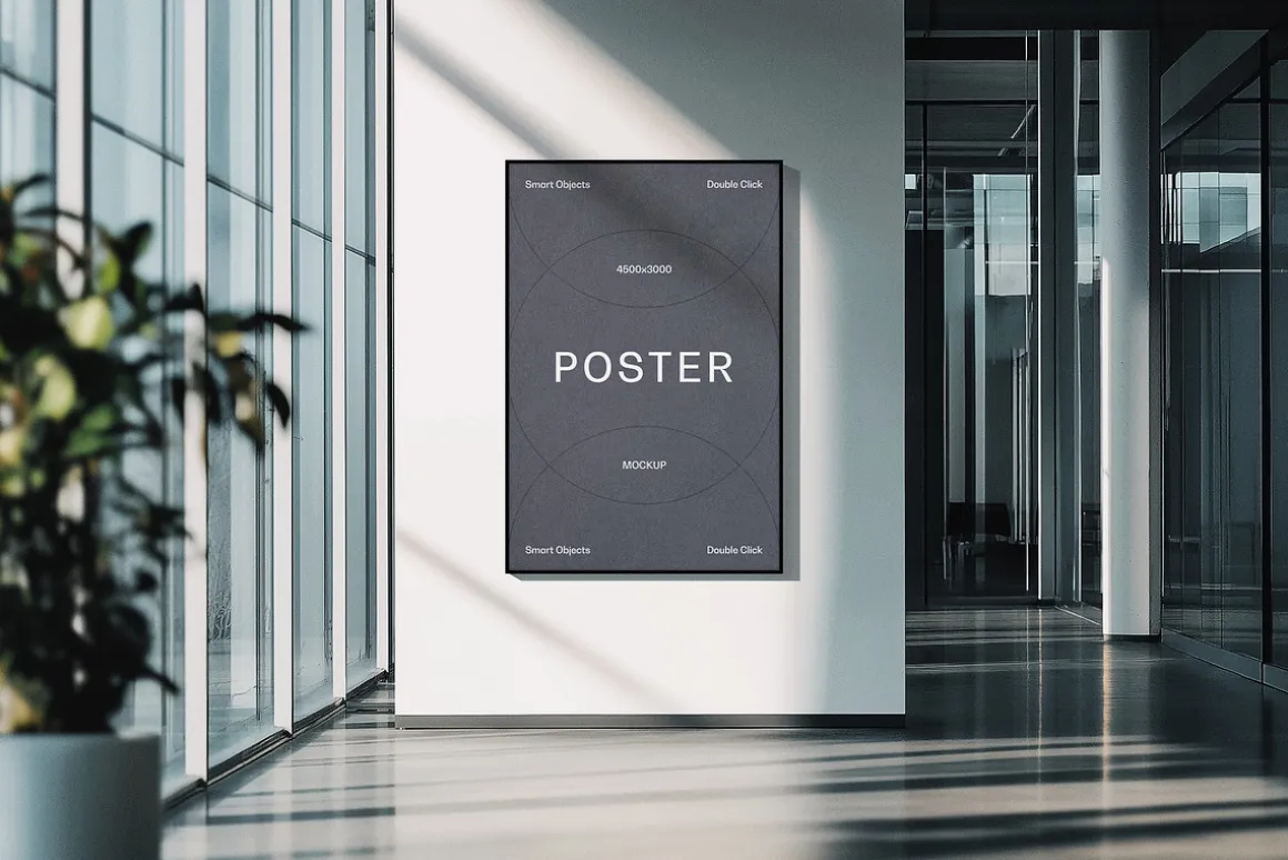 Office Poster Mockup