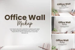 Office Wall Mockup
