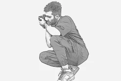 Oil Outline Sketch PS Action