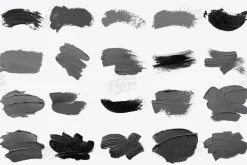 42 Oil Paint Photoshop Brushes