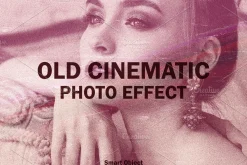 Old Cinematic Photo Effect