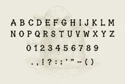 Old Bones - Hand-Drawn Display Font