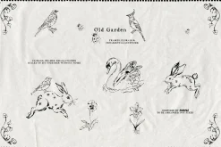 Old Garden: Botanical Linework